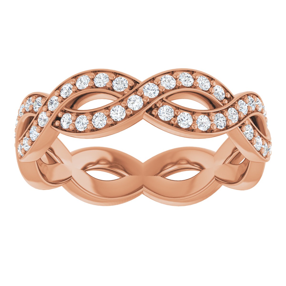 Classic Diamond Infiniti Band