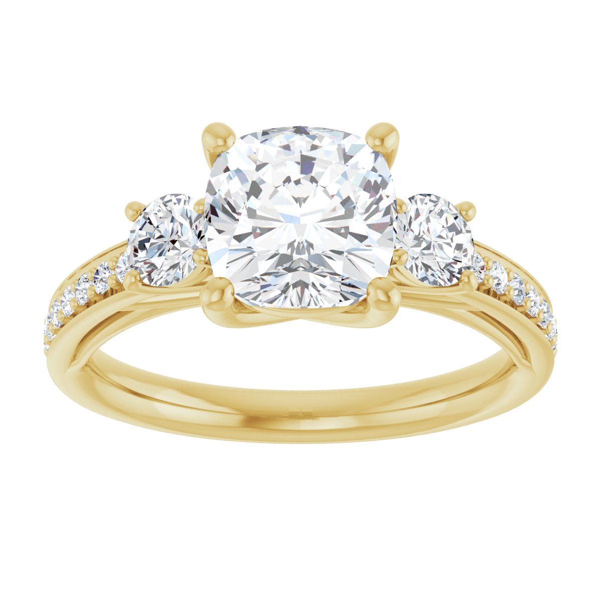 Three-Stone Engagement Ring