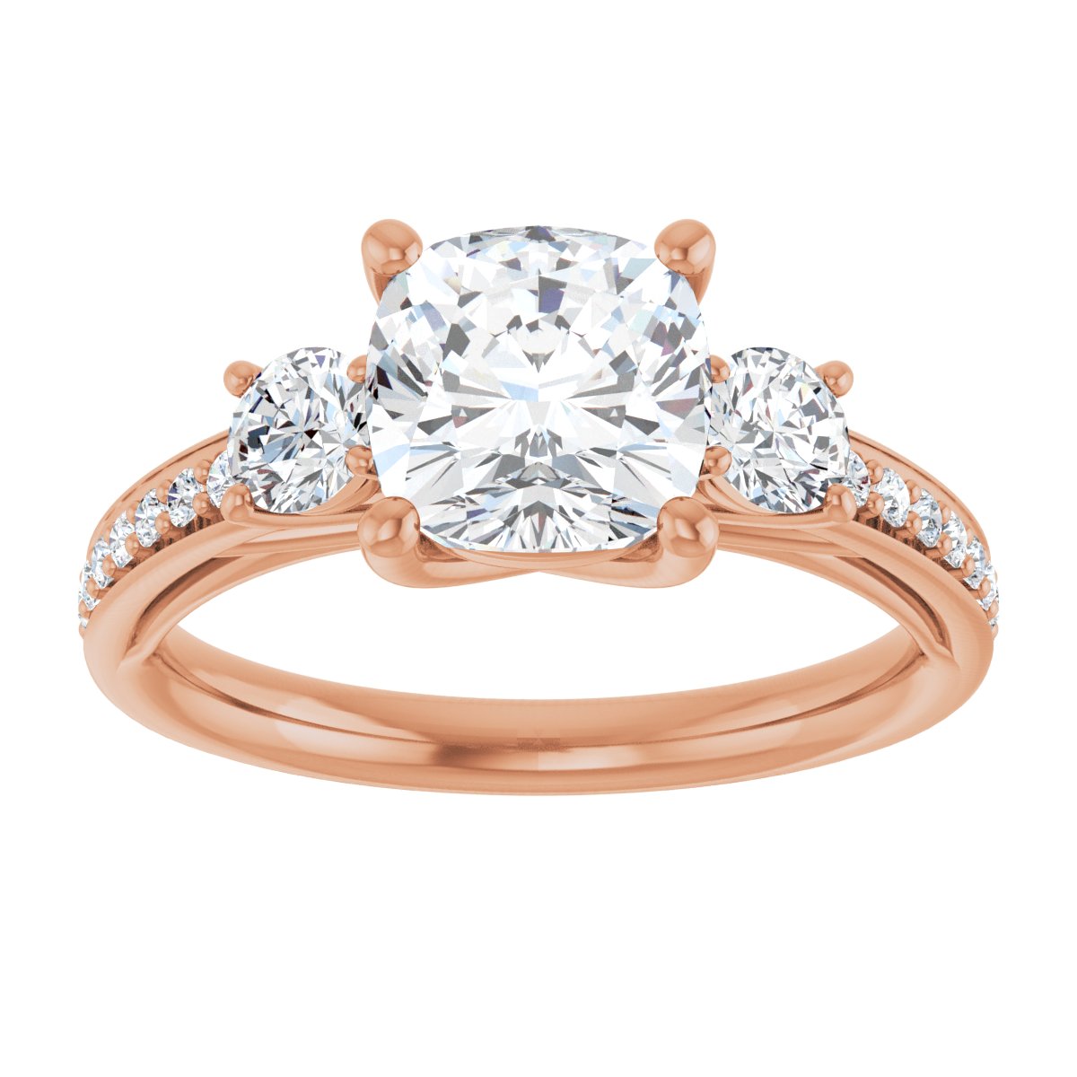 Three-Stone Engagement Ring