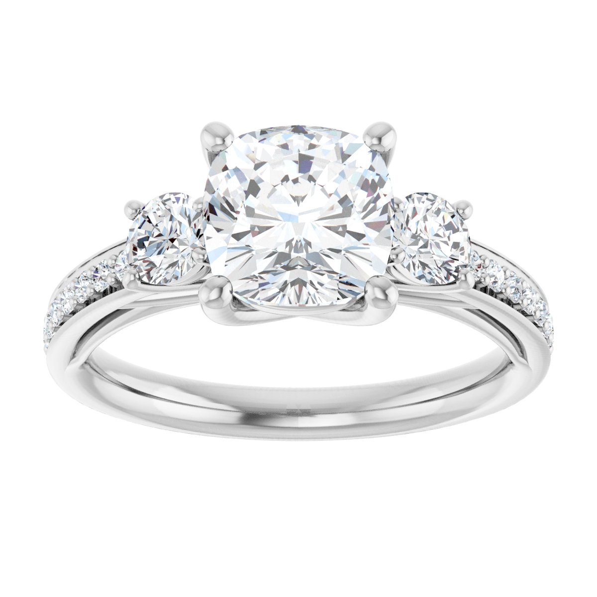 Three-Stone Engagement Ring