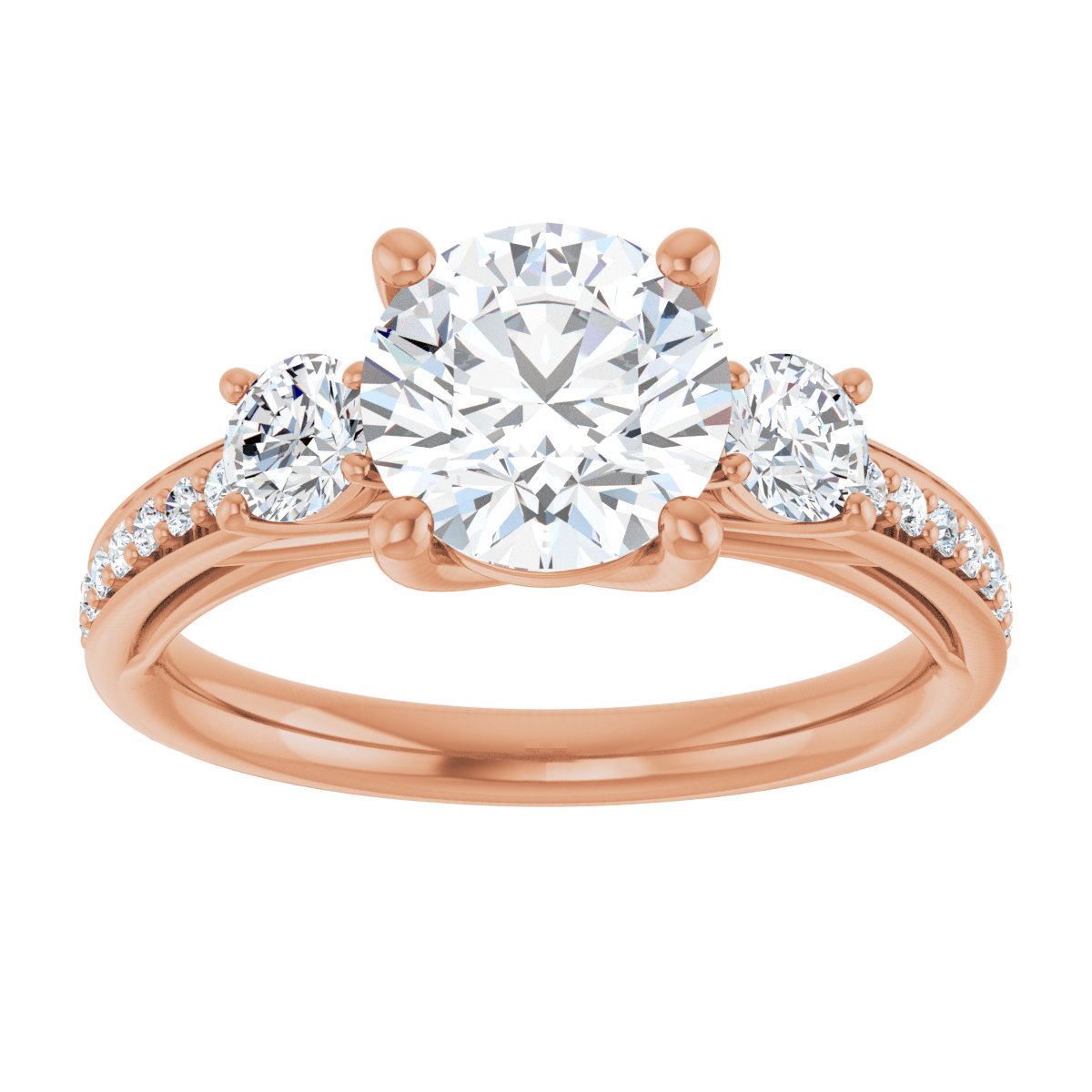 Three-Stone Engagement Ring