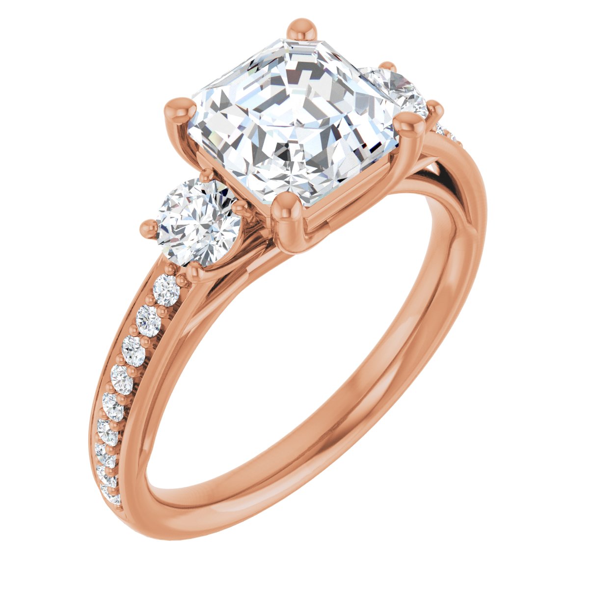 Three-Stone Engagement Ring