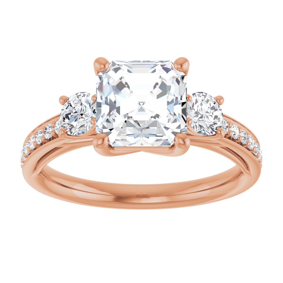 Three-Stone Engagement Ring