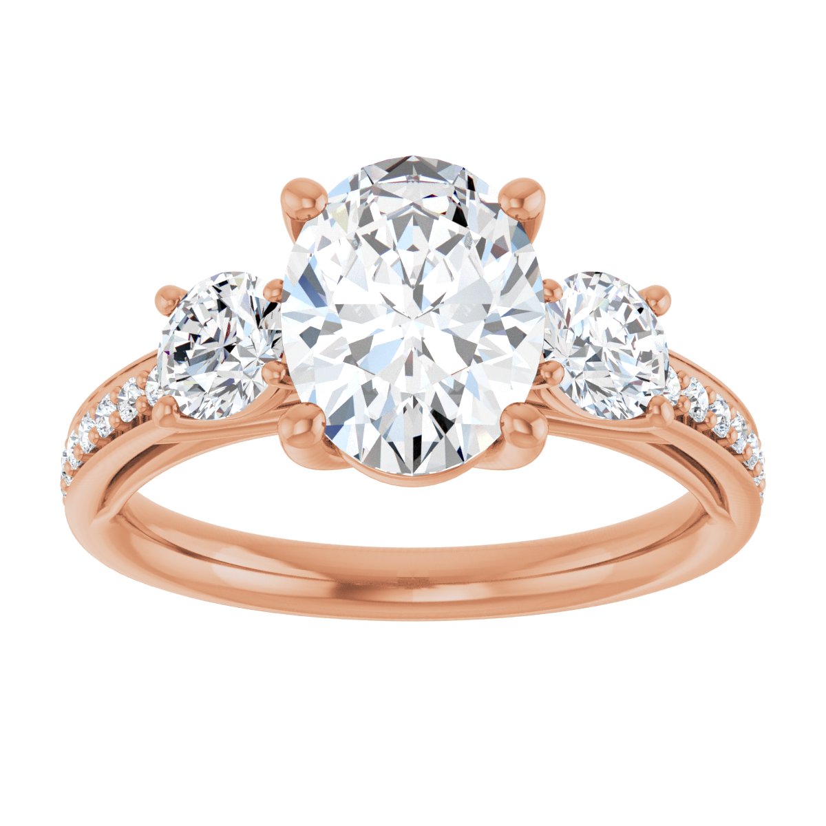 Three-Stone Engagement Ring