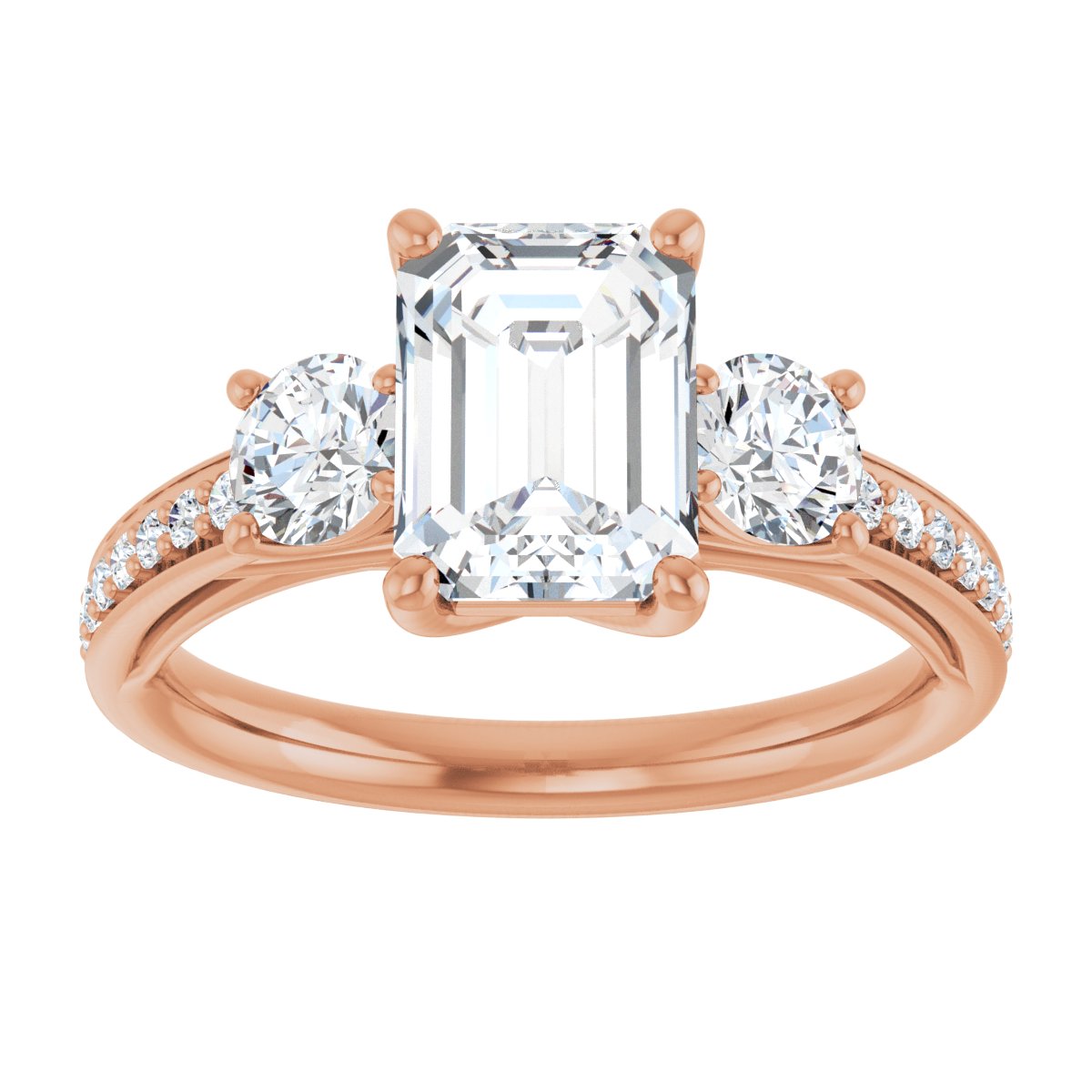 Three-Stone Engagement Ring