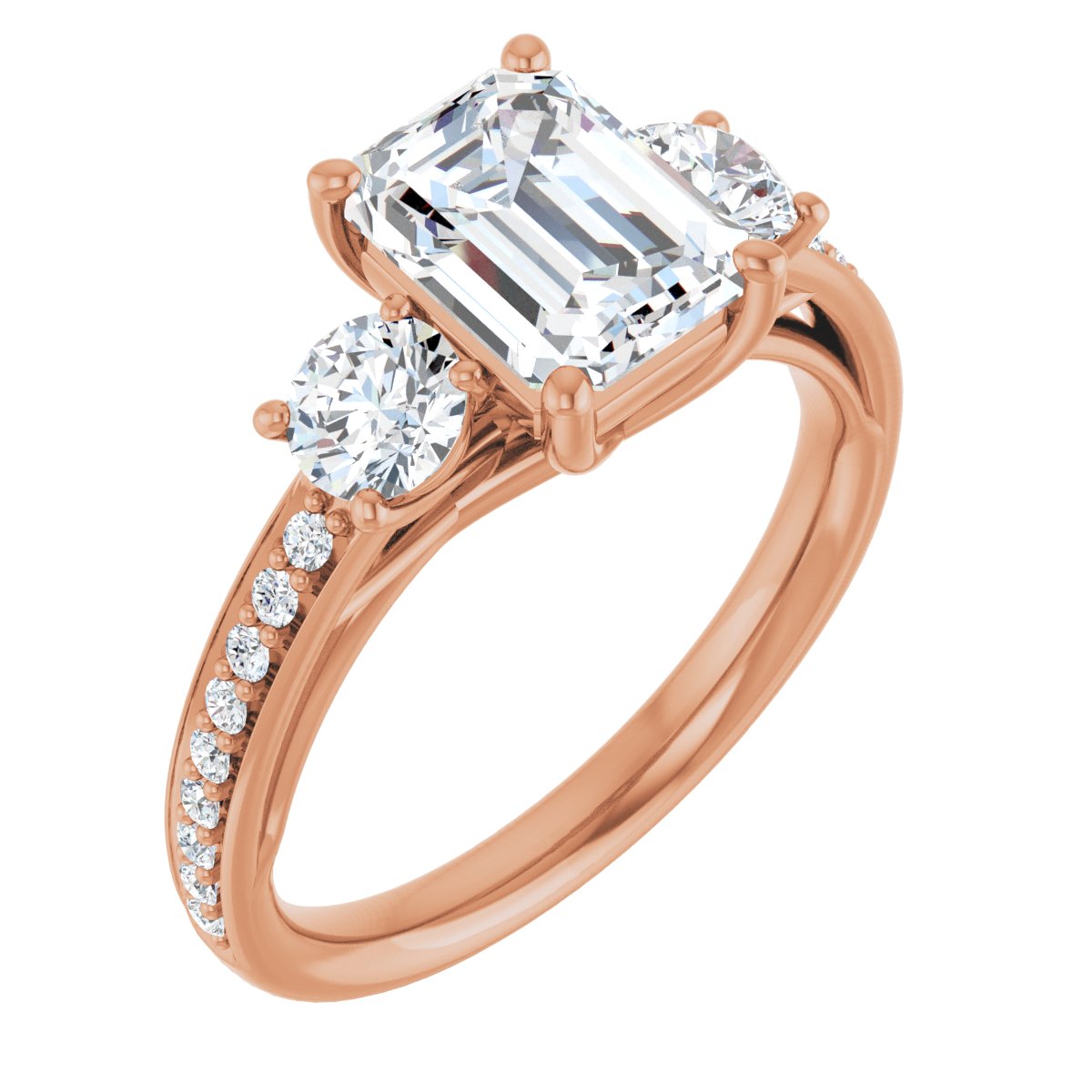 Three-Stone Engagement Ring