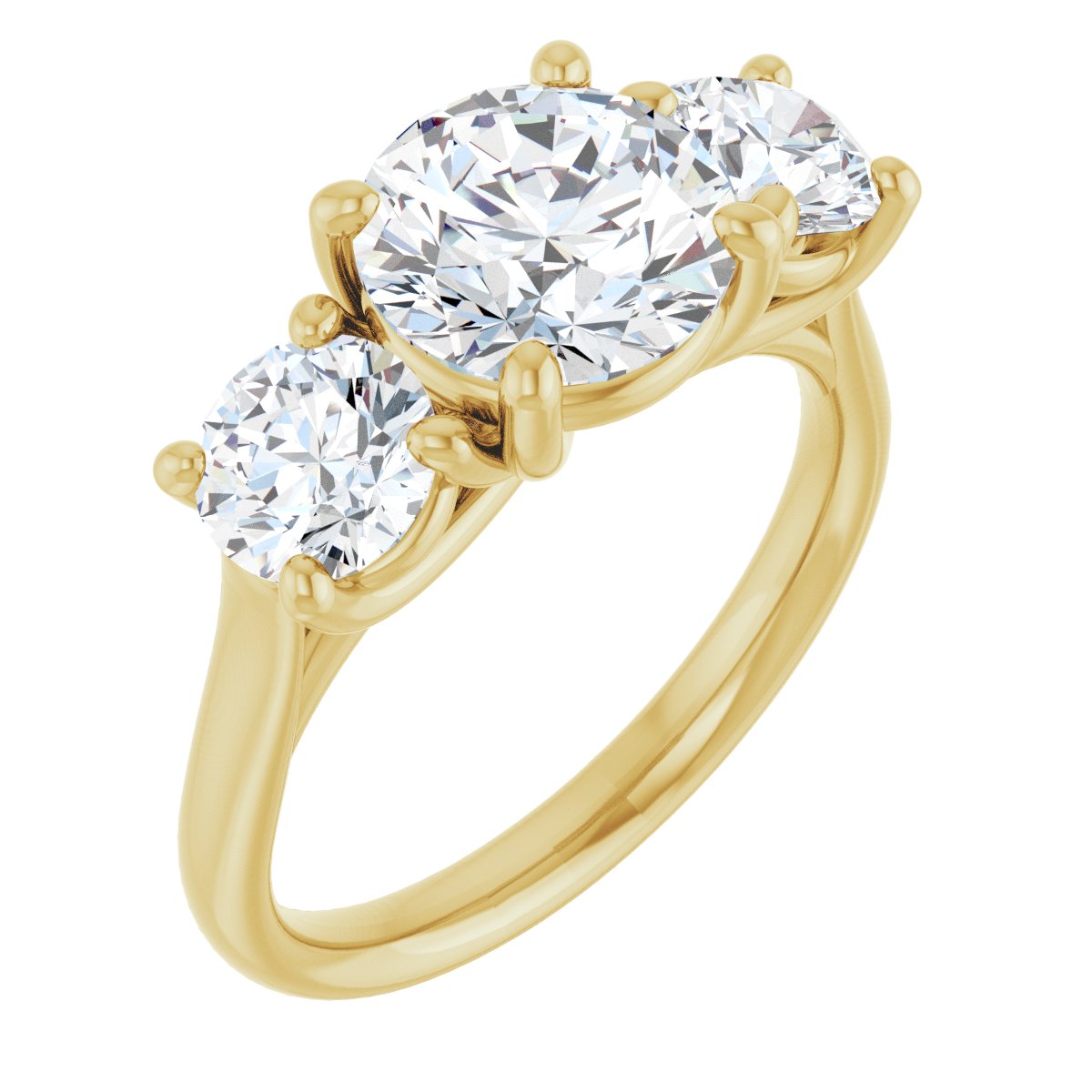 Three-Stone Engagement Ring