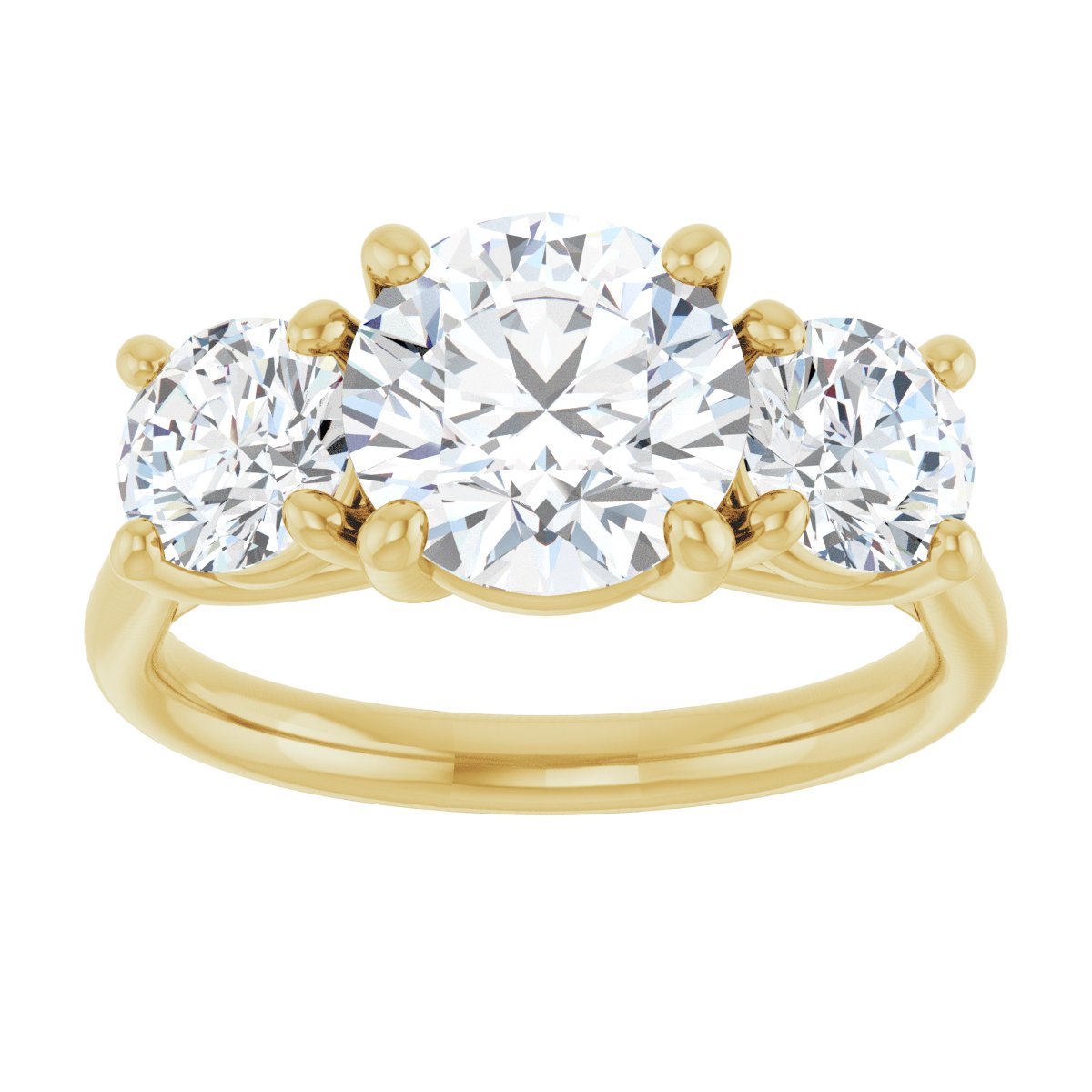 Three-Stone Engagement Ring