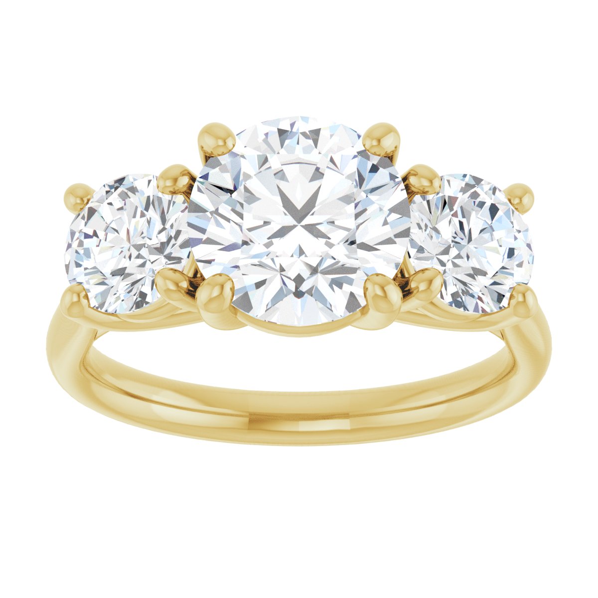 Three-Stone Engagement Ring