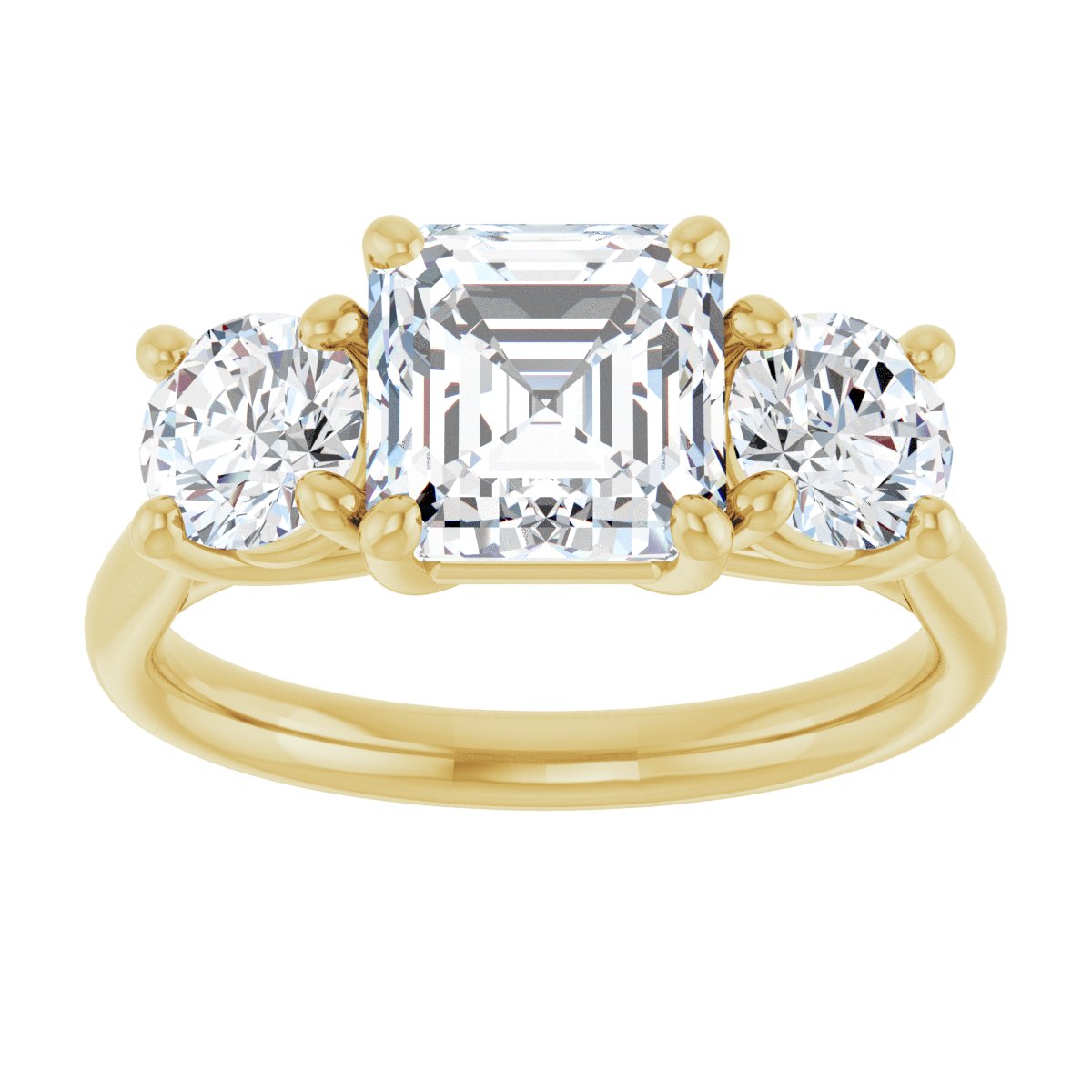 Three-Stone Engagement Ring