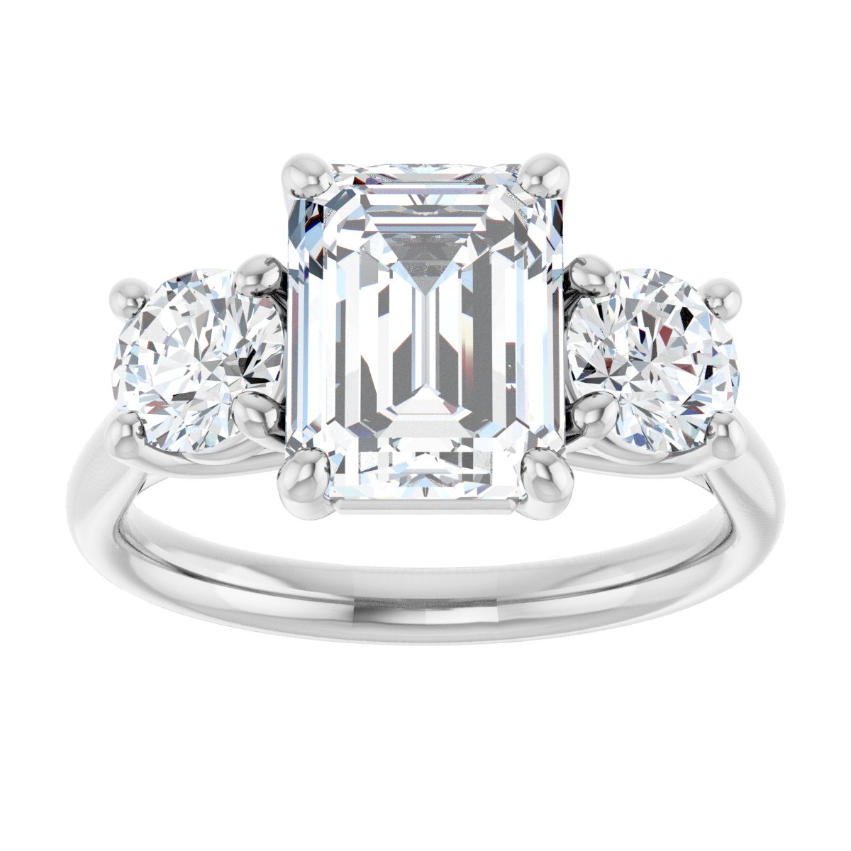 Three-Stone Engagement Ring
