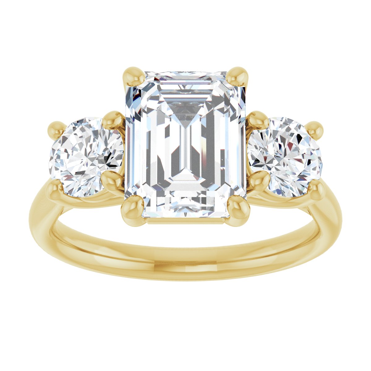 Three-Stone Engagement Ring