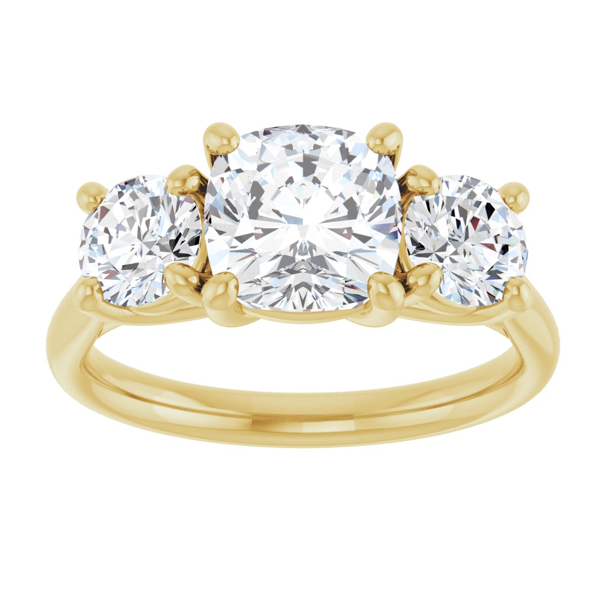 Three-Stone Engagement Ring