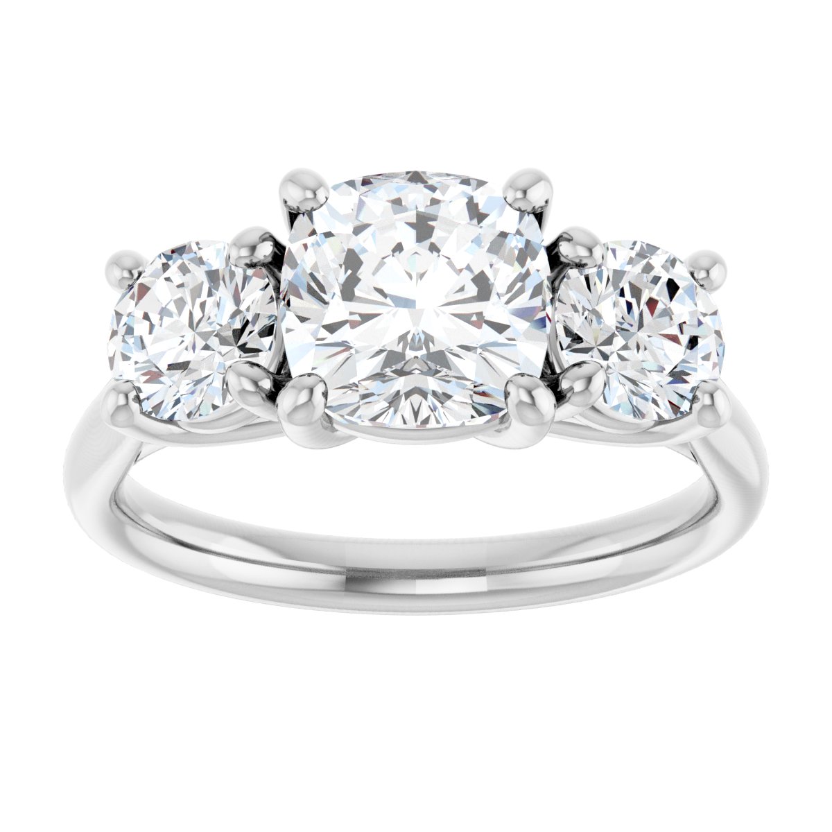 Three-Stone Engagement Ring