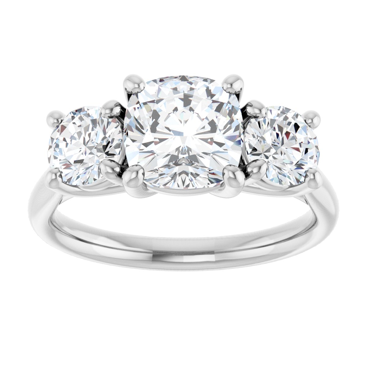 Three-Stone Engagement Ring