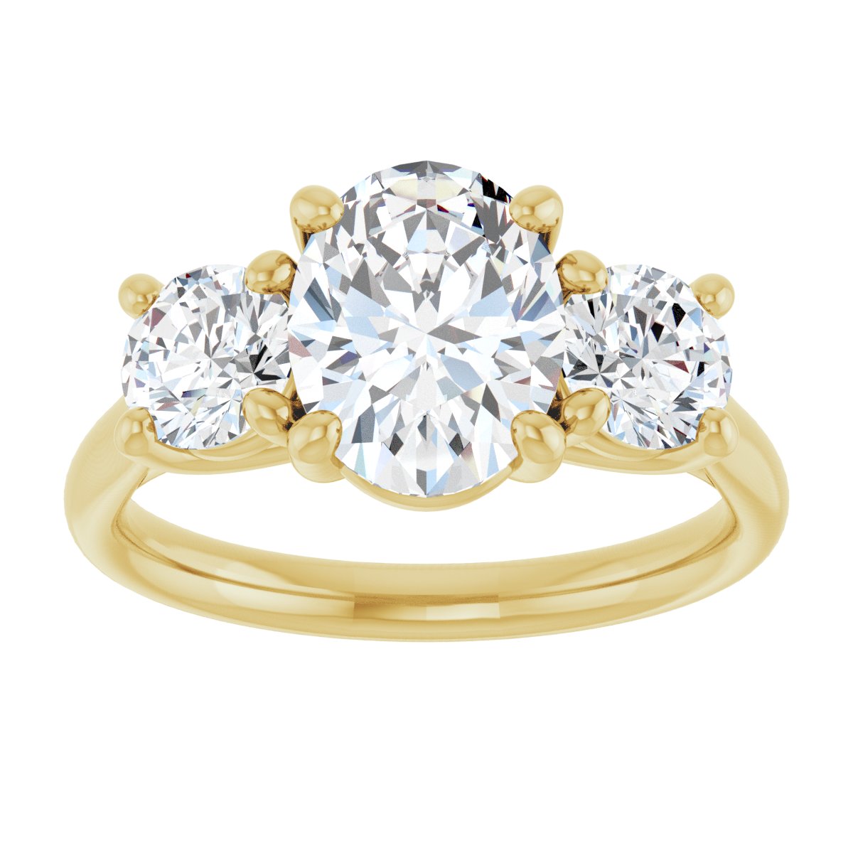 Three-Stone Engagement Ring