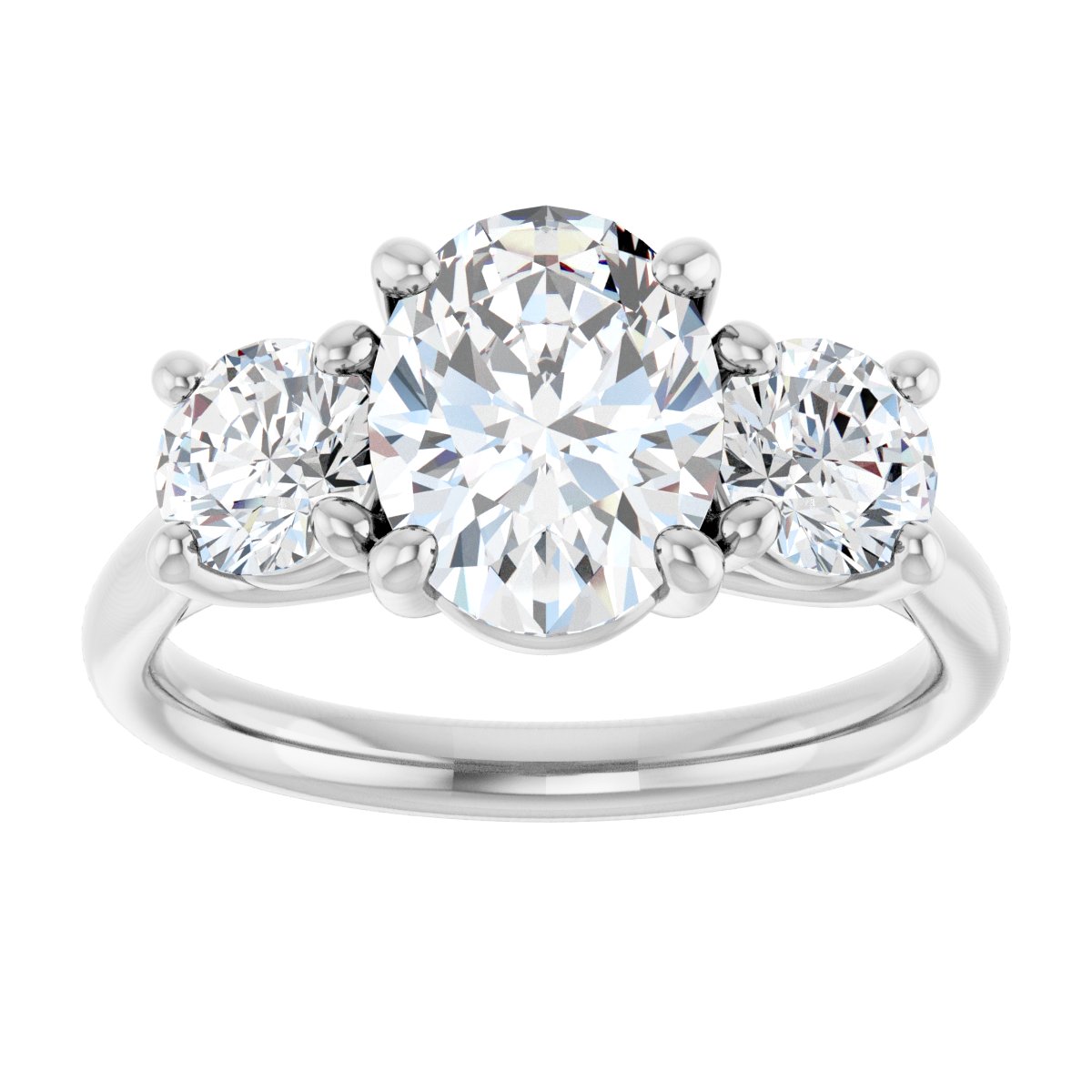 Three-Stone Engagement Ring
