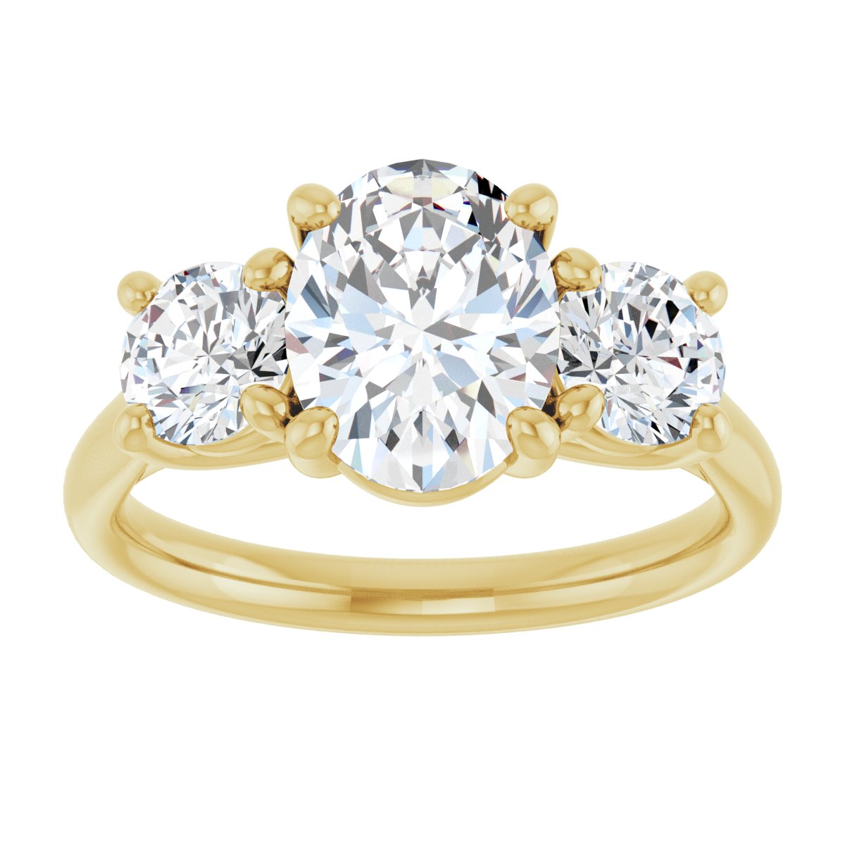 Three-Stone Engagement Ring