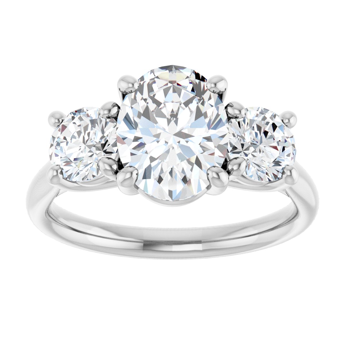 Three-Stone Engagement Ring