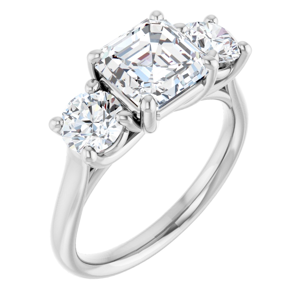 Three-Stone Engagement Ring