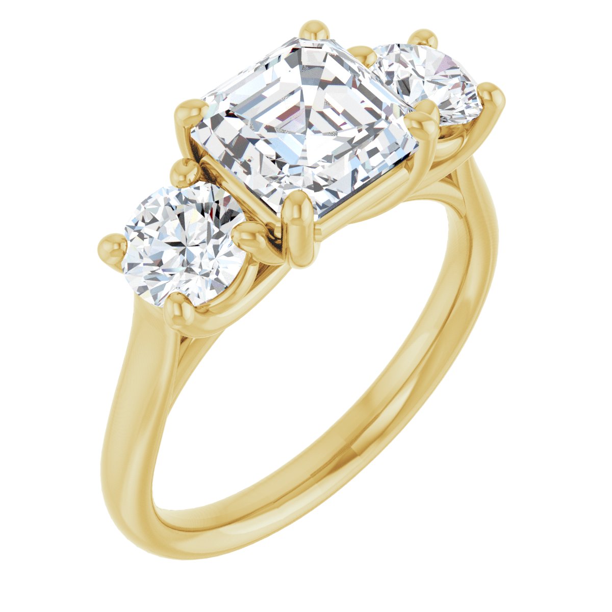 Three-Stone Engagement Ring