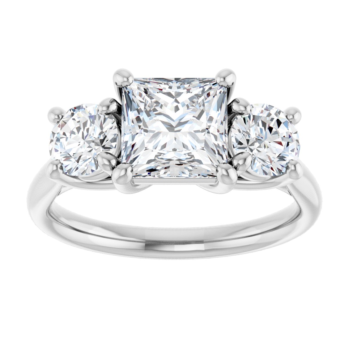 Three-Stone Engagement Ring
