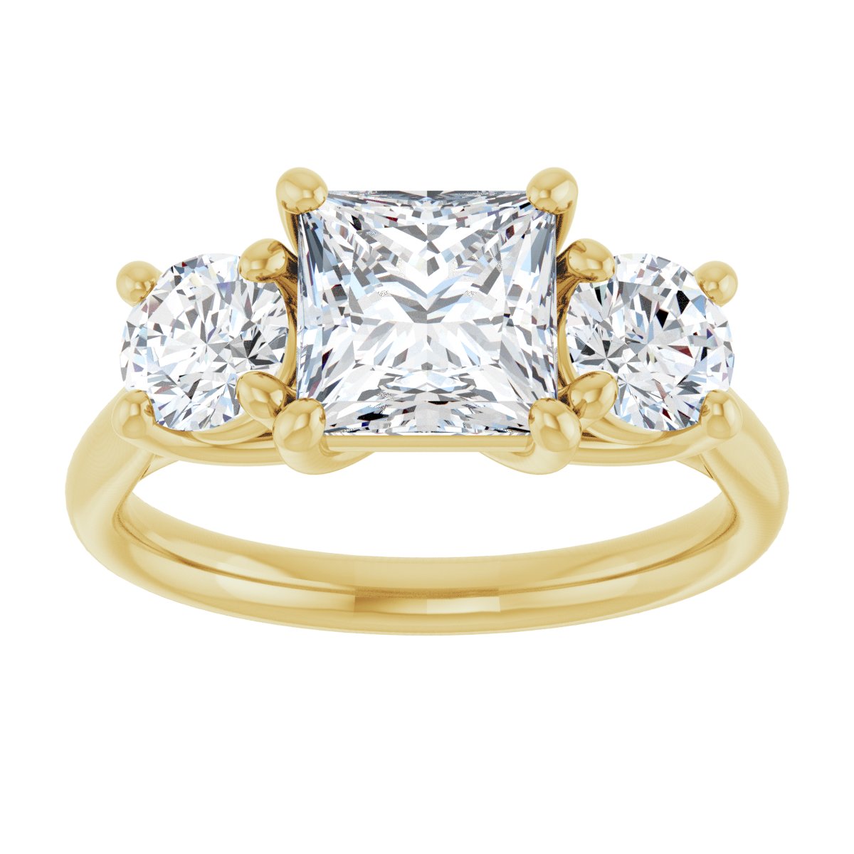 Three-Stone Engagement Ring