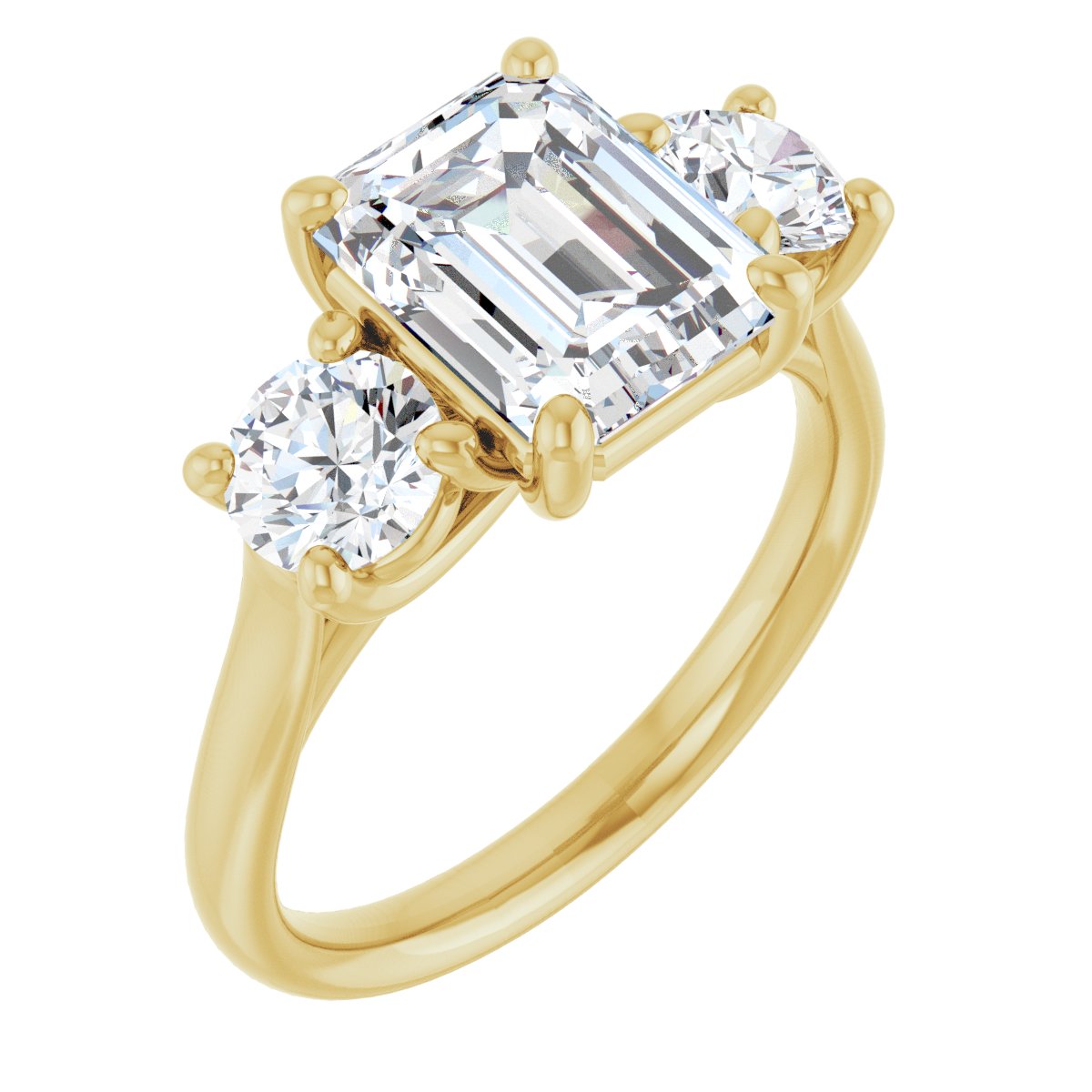 Three-Stone Engagement Ring