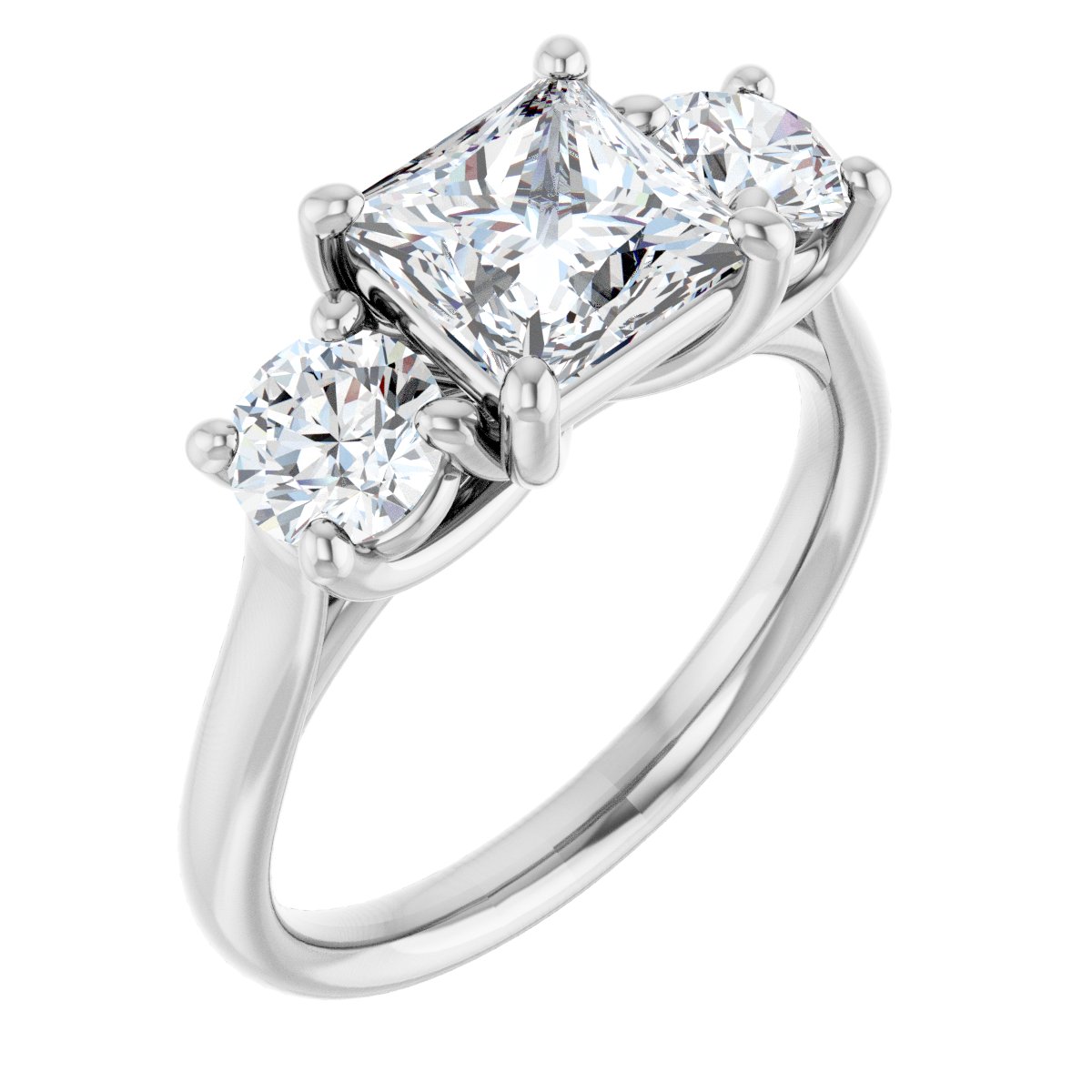 Three-Stone Engagement Ring