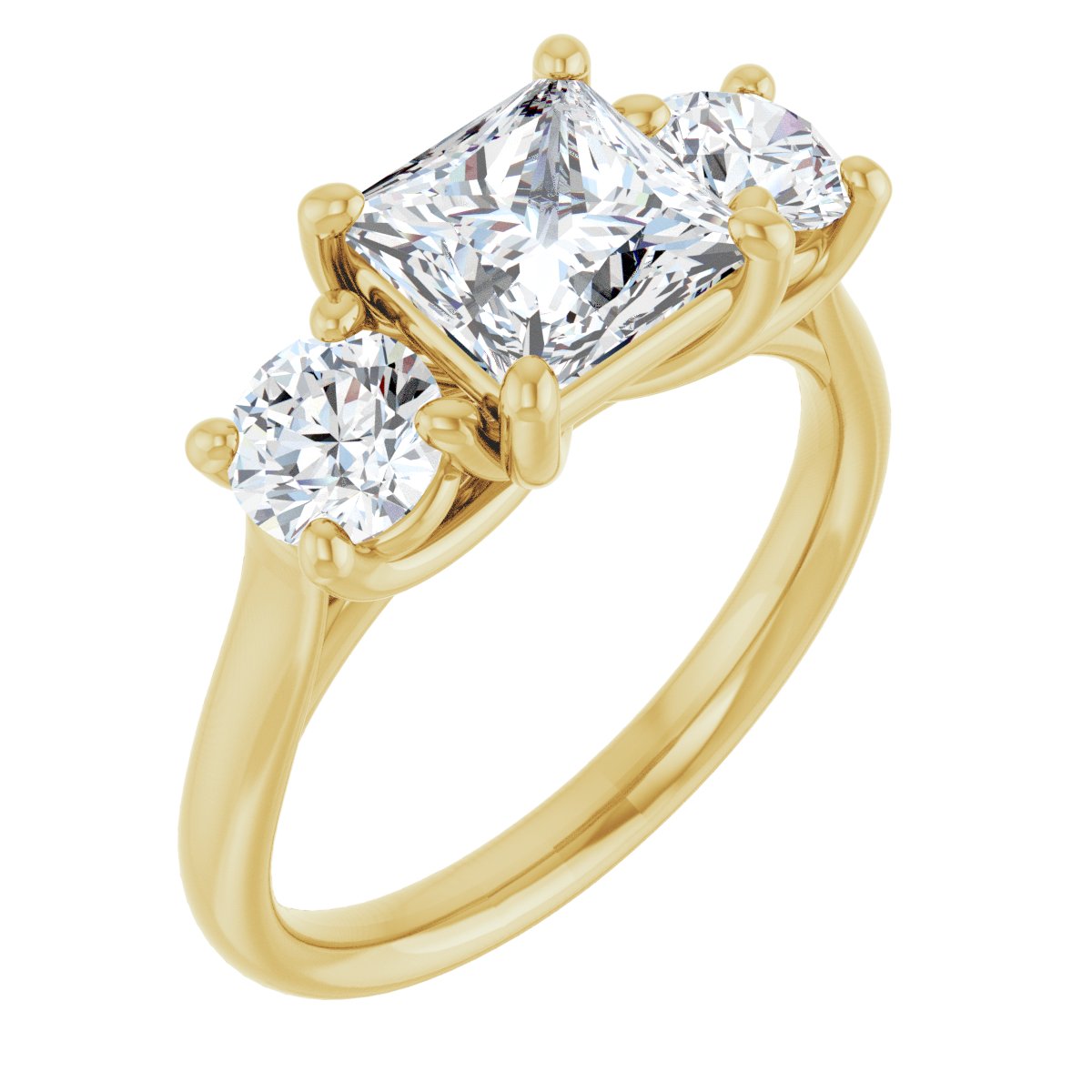 Three-Stone Engagement Ring