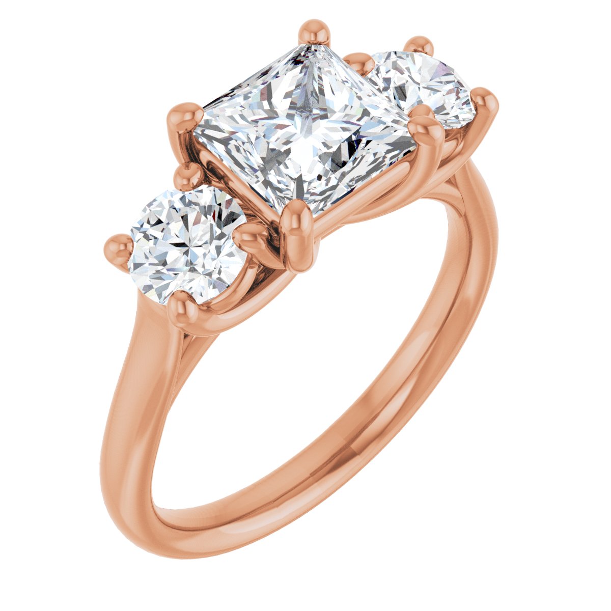 Three-Stone Engagement Ring