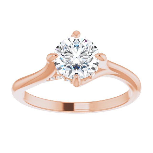Accented Engagement Ring or Band