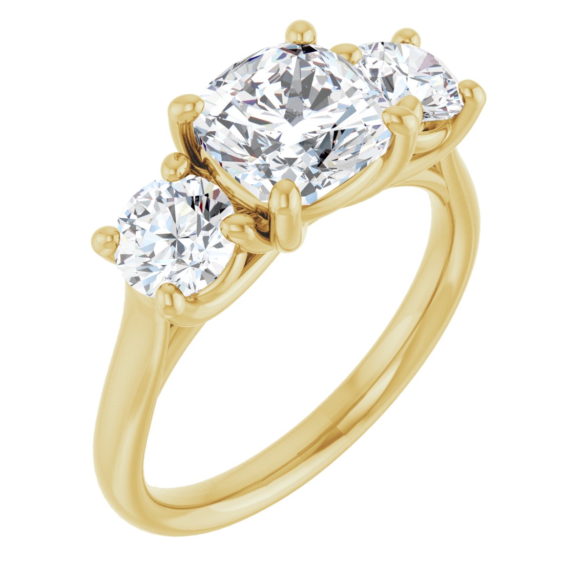 Three-Stone Engagement Ring