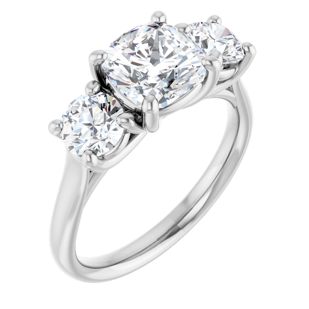 Three-Stone Engagement Ring