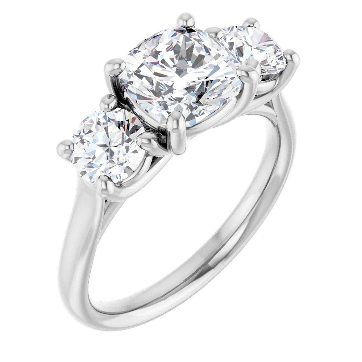 Three-Stone Engagement Ring