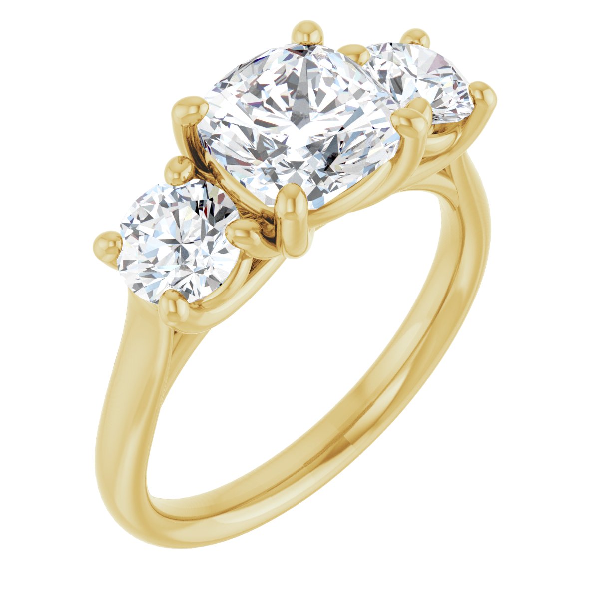 Three-Stone Engagement Ring