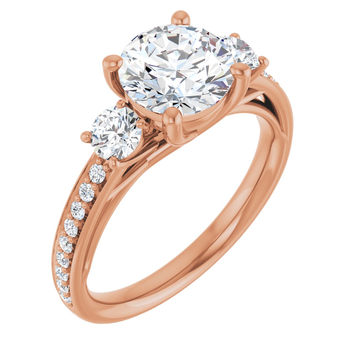 Three-Stone Engagement Ring