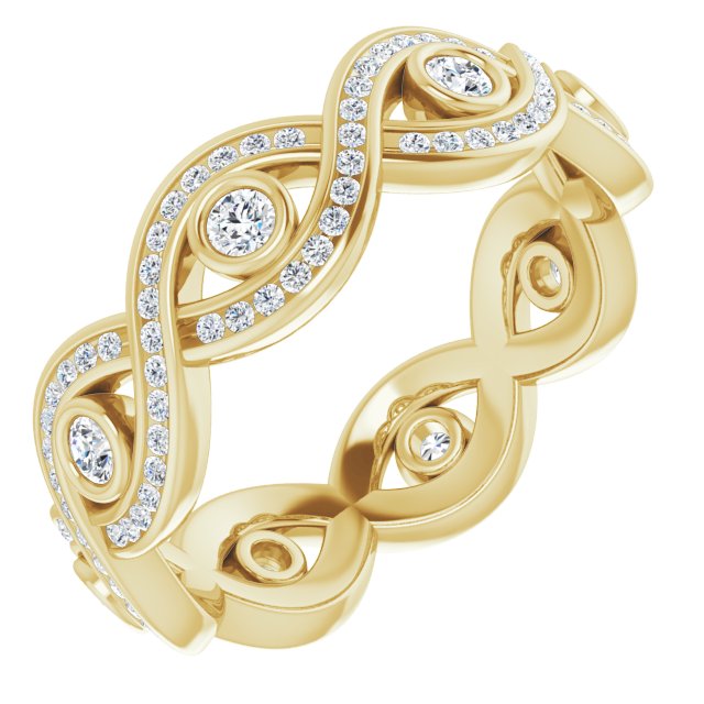 Diamond Evil Eye Ring