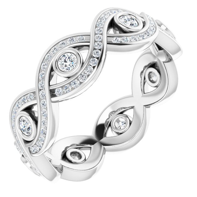 Diamond Evil Eye Ring