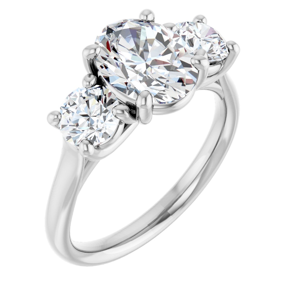 Three-Stone Engagement Ring