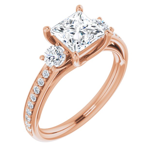Three-Stone Engagement Ring