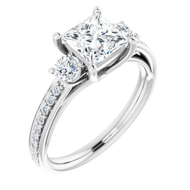 Three-Stone Engagement Ring