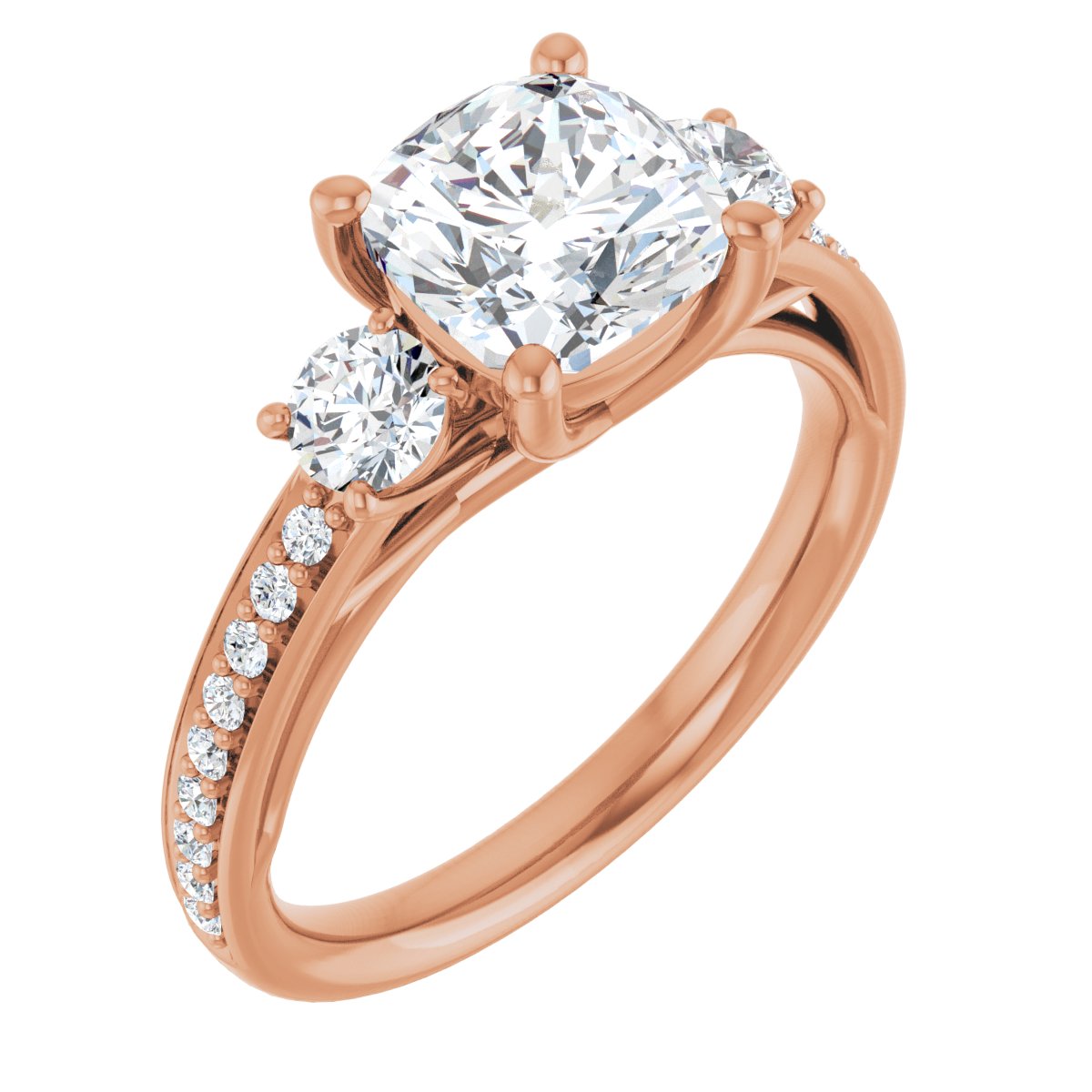 Three-Stone Engagement Ring