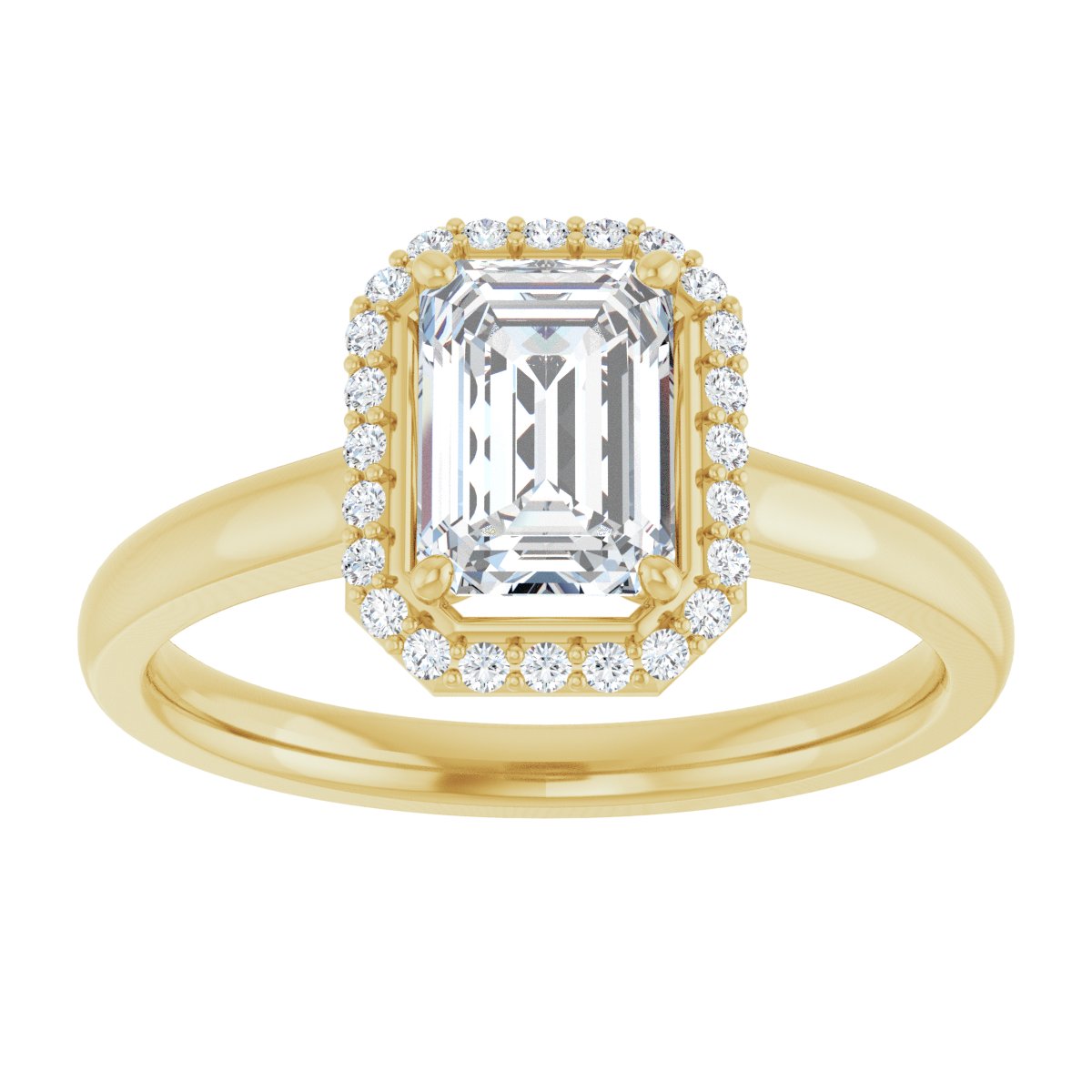 Halo-Style Engagement Ring