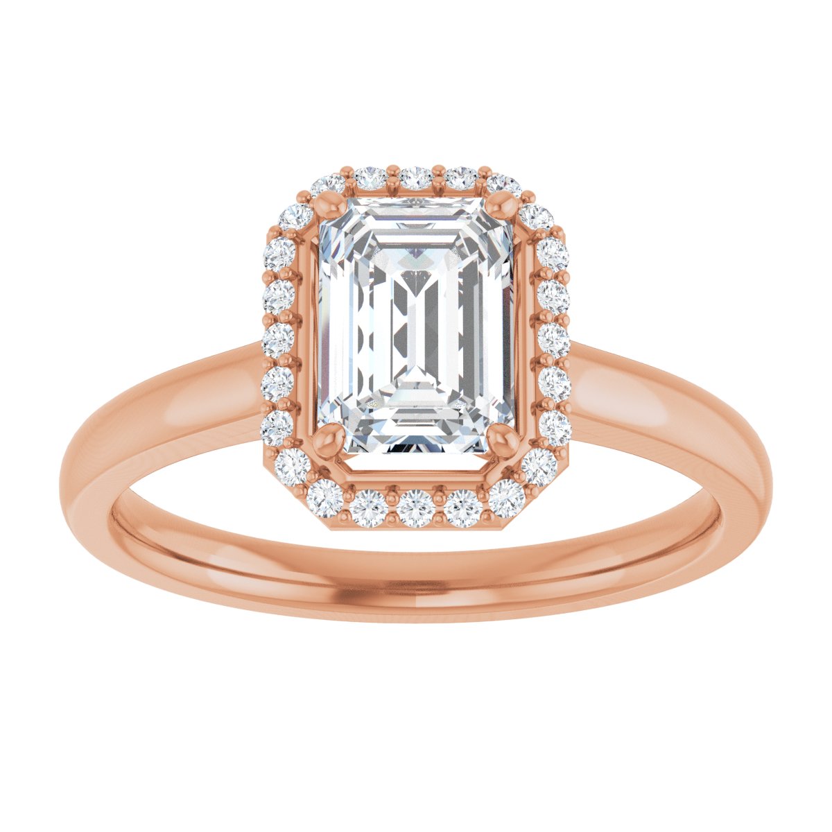 Halo-Style Engagement Ring