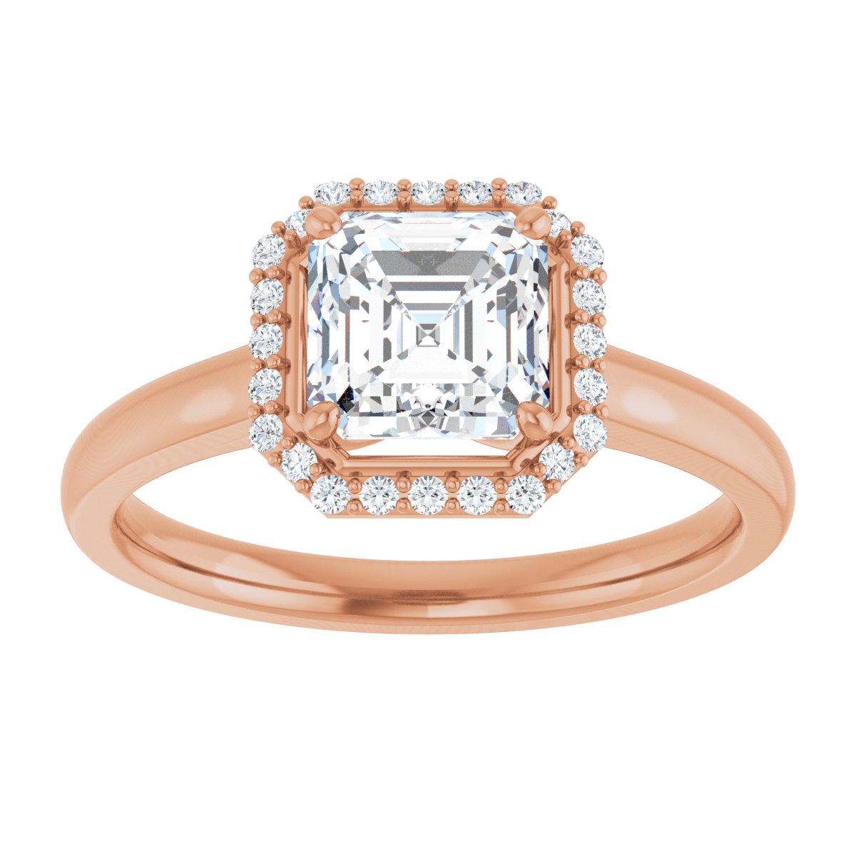 Halo-Style Engagement Ring