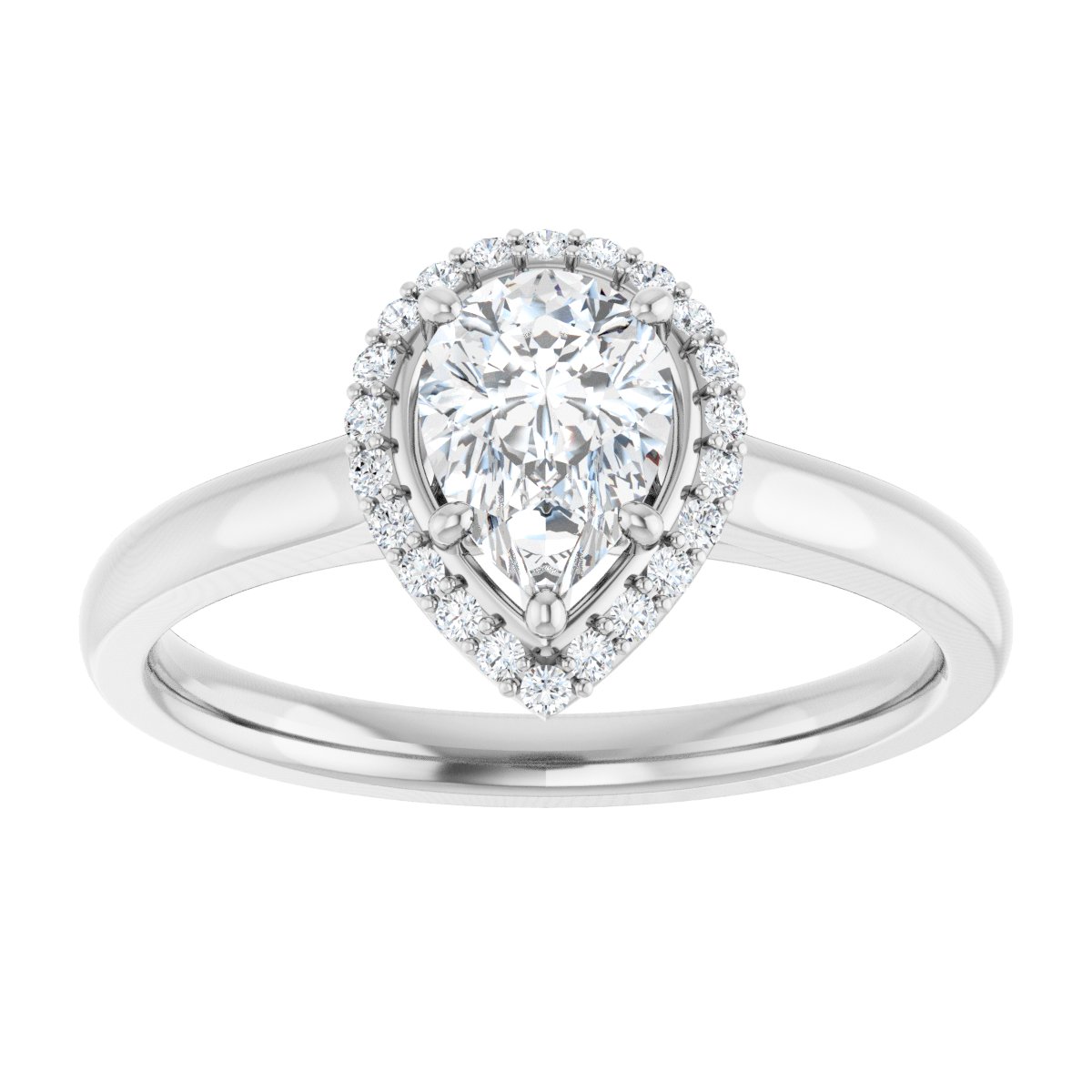 Halo-Style Engagement Ring