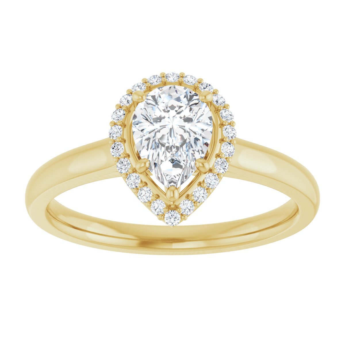 Halo-Style Engagement Ring