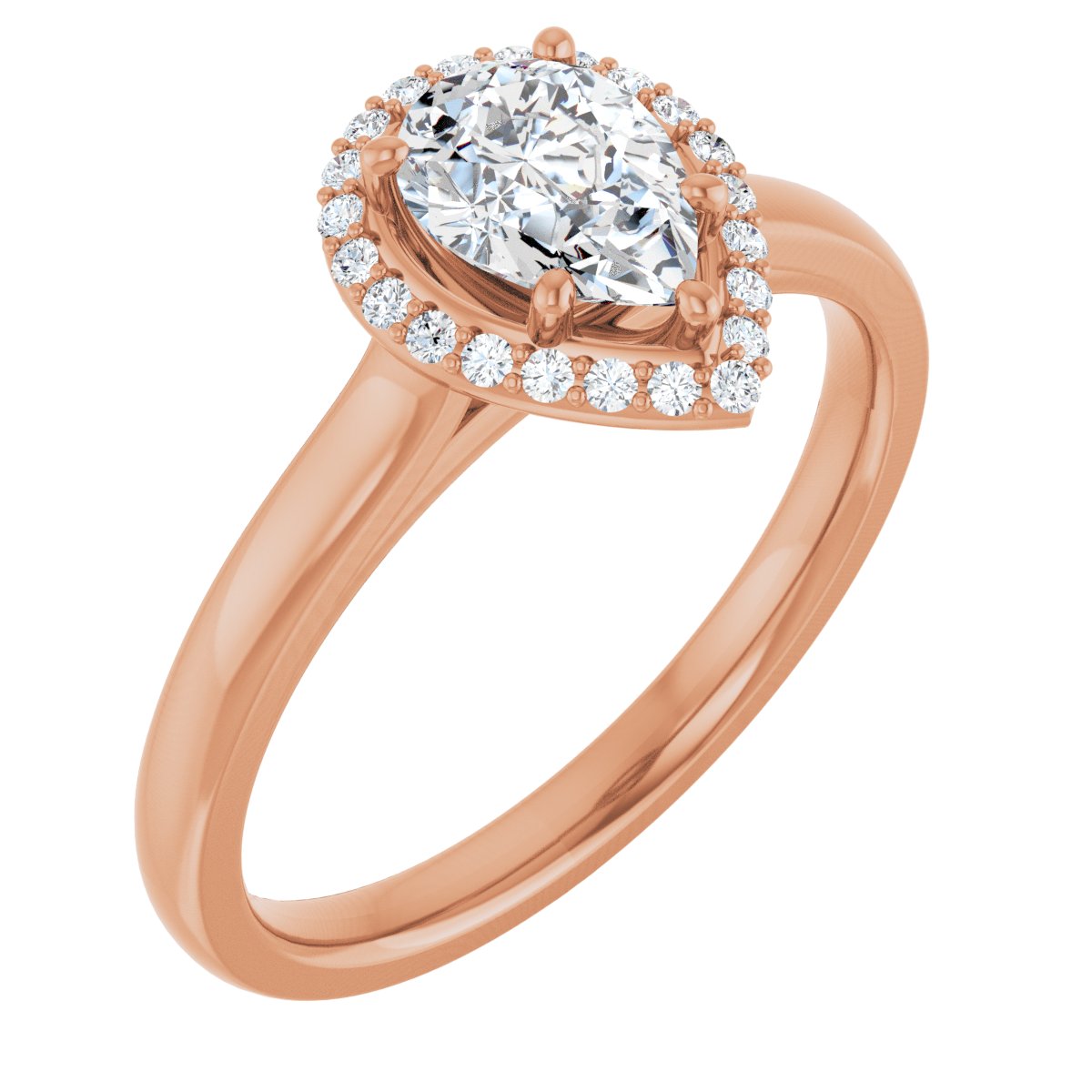 Halo-Style Engagement Ring