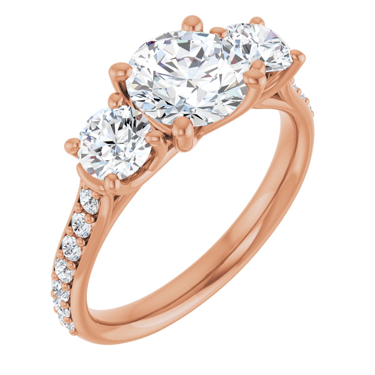 Three-Stone Engagement Ring